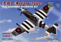 80243  авиация  P-51C "Mustang" Fighter  (1:72) 6939319202437