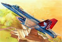 80321  авиация  F/A-18C HORNET  (1:48) 6939319203212