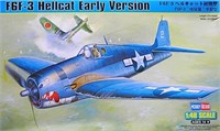 80338  авиация  Grumman F6F-3 Hellcat Early Version  (1:48) 6939319203380