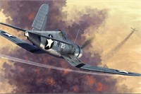 80381  авиация  F4U-1 Corsair Early Version  (1:48) 6939319203816