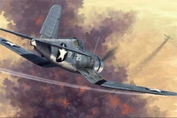 80381  авиация  F4U-1 Corsair Early Version  (1:48) 6939319203816