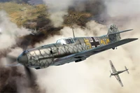 81791  авиация  Messerschmitt Bf109E-3  (1:48) 6939319217912