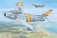 81808  авиация  F-86F-30 “Sabre”   (1:18) 6939319218087