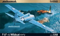 82202  авиация  F4F-4 Wildcat early  (1:48) 8591437573103