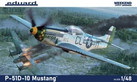 84184  авиация  P-51D-10 Mustang Weekend Edititon  (1:48) 8591437573806