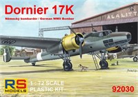 92030  авиация  Dornier Do-17K Early Version "Short Engine Nacelle"  (1:72) 2000002216674