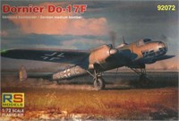 92072  авиация  Dornier 17F  (1:72) 2000000185699