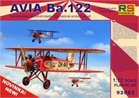 92082  авиация  Avia Ba.122  (1:72) 4589913190122