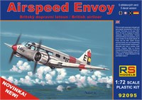 92095  авиация  Airspeed Envoy British airliner  (1:72) 8594183910956