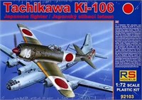 92103  авиация  Tachikawa Ki-106  (1:72) 4580314908538