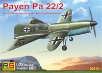 92112  авиация  Payen Pa 22/2  - French experimental Aircraft   (1:72) 4580314908118