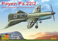 92112  авиация  Payen Pa 22/2  - French experimental Aircraft   (1:72) 4580314908118