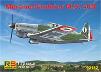 92152  авиация  Morane-Saulnier M.S. 405  (1:72) 4580314903809