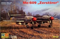 92197  авиация  Messerschmitt Me 609  (1:72) 8594183911977