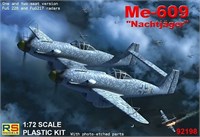 92198  авиация  Messerschmitt Me-609 Nachtjäger  (1:72) 8594183911984