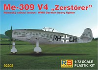 92202  авиация  Me 309 V4 "Zerstörer"  (1:72) 859418391202