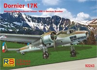 92243  авиация  Dornier 17K WWII German Bomber  (1:72) 2000002216681