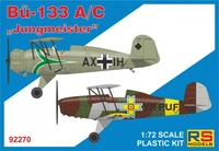 92270  авиация  Bucker 133 A/C  (1:72) 8594183912707