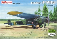 AZ14407  авиация  Fokker F-VIIa "Military"  (1:144) 458991321001