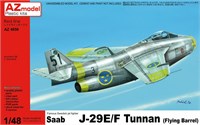 AZ4866  авиация  SAAB J-29F Tunnan  (1:48) 2000000171562