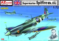 AZ7391  авиация  Supermarine Spitfire Mk.IXc "Aces"  (1:72) 4589913269910