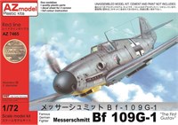 AZ7465  авиация  Messerschmitt Bf 109G-1 "The First Gustav"  (1:72) 4589913203617
