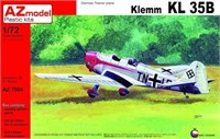 AZ7504  авиация  Klemm KL 35B  (1:72) 4589913196476