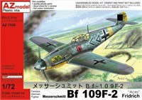 AZ7530  авиация  Messerschmitt Bf 109F-2 Fridrich "Aces"  (1:72) 4589913204676