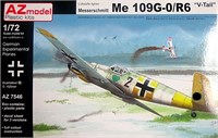 AZ7546  авиация  Messerschmitt Bf 109G-0/R6 "V-Tail"  (1:72) 4589913218109