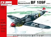 AZ7563  авиация  Messerschmitt Bf 109F `Fridrich`  (1:72) 4589913226432