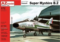 AZ7564  авиация  Dassault Super Mystere B.2  (1:72) 2000000166810