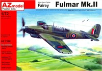 AZ7566  авиация  British Naval Fighter Fairey Fulmar Mk.II  (1:72) 4589913228054