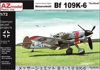 AZ7600  авиация  Messerschmitt Bf-109K-6  (1:72) 2000000166827