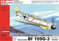 AZ7607  авиация  Messerschmitt Bf 109G-3 "High-altitude Gustav"  (1:72) 8592942376077