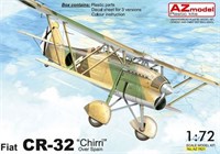 AZ7621  авиация  Fiat CR-32 "Chirri" Over Spain  (1:72) 8592942276213
