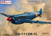 AZ7668  авиация  HA-1112V-1L Buchon  (1:72) 8592942276688