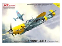 AZ7687  авиация  Bf-109F-4/R1 „Cannon Pod“  (1:72) 8592942276879
