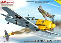 AZ7698  авиация  Messerschmitt Bf 109E-1 "JG.27"  (1:72) 8592942276985