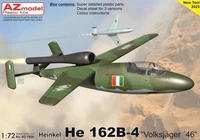 AZ7854  авиация  Heinkel He 162B-4 "Volksjager 46"  (1:72) 8592942278545
