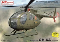 AZ7865  авиация  Hughes OH-6A 'Cayuse'  (1:72) 8592942278651