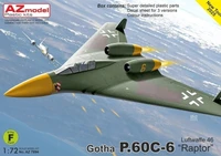 AZ7894  авиация  Gotha P.60C-6 "Raptor" Luftwaffe 46  (1:72) 8592942278941