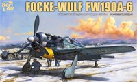 BF-003  авиация  Focke-Wulf Fw 190A-6 w/Wgr. 21 &amp; Full engine and weapons interior  (1:35) 6971995748359