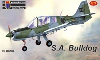 BLK0004  авиация  S.A. Bulldog [Lebanon / Nigeria]  (1:72) 8592942400045