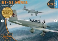 CP72011  авиация  Ki-51 Sonia  (1:72) 2000000216140