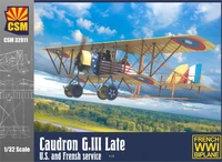CSM32011  авиация  Caudron G.III late U.S. and French service  (1:32) 4751032601258