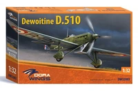 DW32003  авиация  Dewoitine D.510  (1:32) 4820237050489