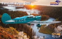 DW48015  авиация  Percival Vega Gull (civil registration)  (1:48) 4589913262874