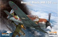 DW48019  авиация  Bloch MB.152C.1  (1:48) 4589913287778