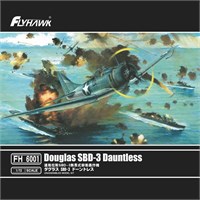 FH6001  авиация  SBD-3 Dauntless  (1:72) 6921970402158
