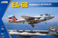 K48044  авиация  EA-6B w/ three-wheel tractor A/S32A-32  (1:48) 9588838160772